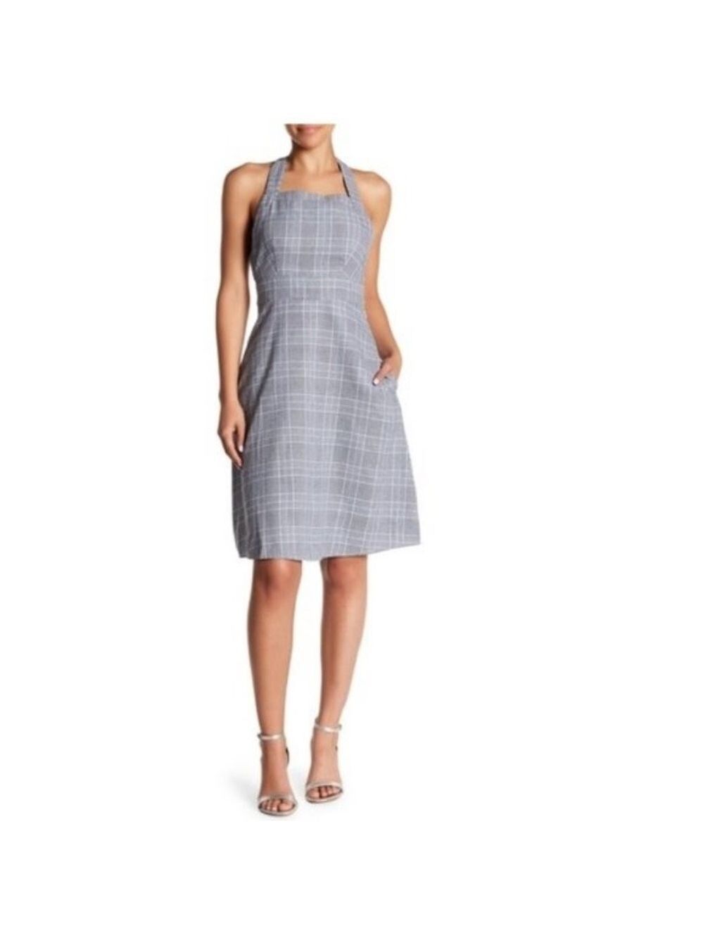 Love + Harmony Plaid Apron Dress